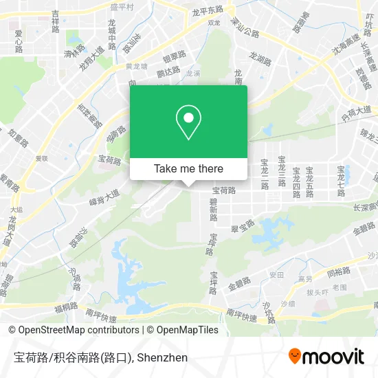 宝荷路/积谷南路(路口) map