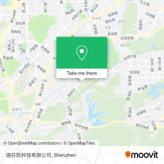 德芬凯科技有限公司 map