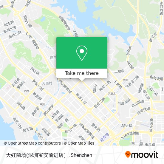 天虹商场 map