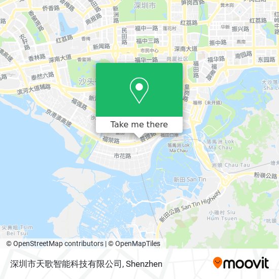 深圳市天歌智能科技有限公司 map