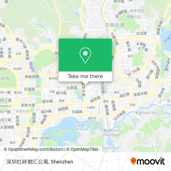深圳红岭都汇公寓 map