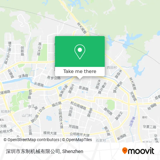 深圳市东制机械有限公司 map