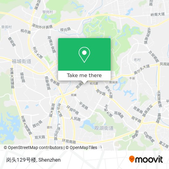 岗头129号楼 map