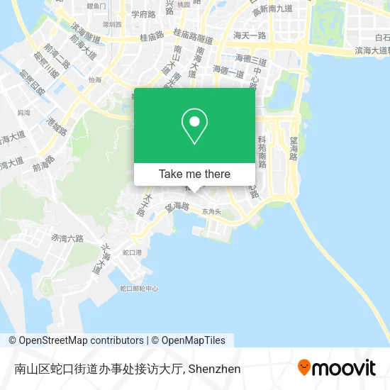 南山区蛇口街道办事处接访大厅 map