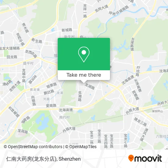 仁南大药房(龙东分店) map