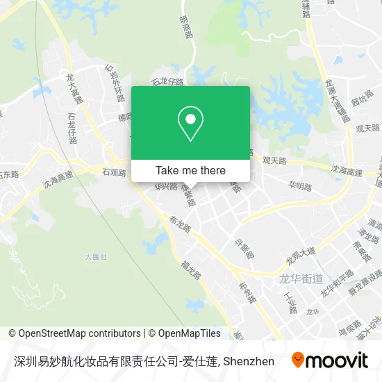 深圳易妙航化妆品有限责任公司-爱仕莲 map