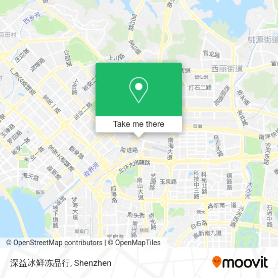深益冰鲜冻品行 map