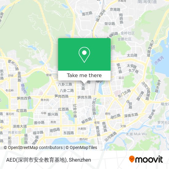 AED(深圳市安全教育基地) map