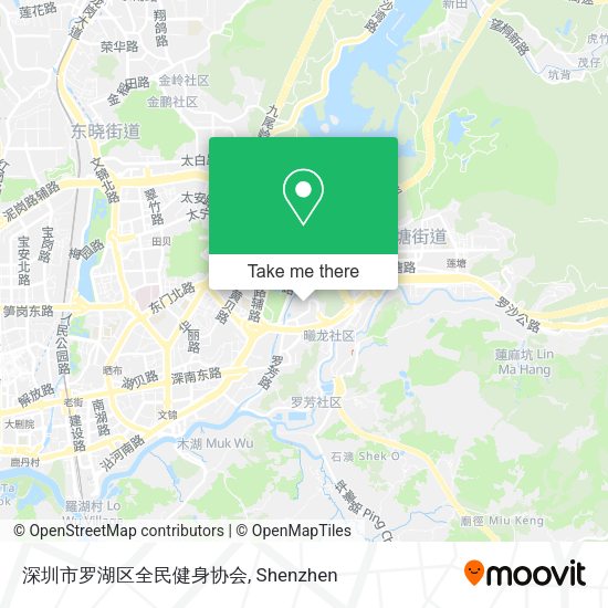 深圳市罗湖区全民健身协会 map