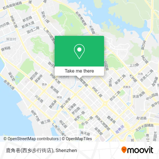 鹿角巷(西乡步行街店) map