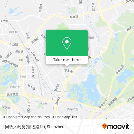 同致大药房(善德路店) map