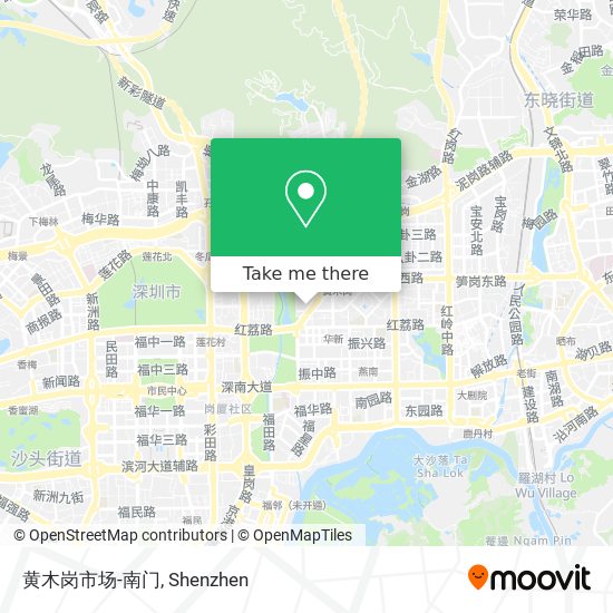 黄木岗市场-南门 map