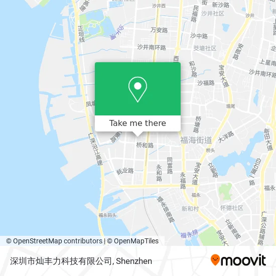 深圳市灿丰力科技有限公司 map