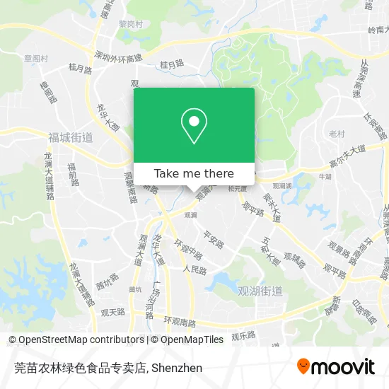 莞苗农林绿色食品专卖店 map
