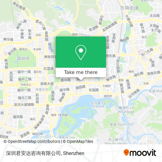 深圳君安达咨询有限公司 map