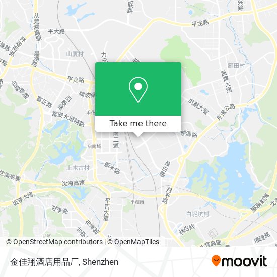 金佳翔酒店用品厂 map
