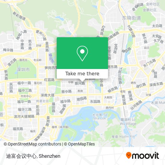 迪富会议中心 map