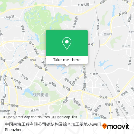 中国南海工程有限公司钢结构及综合加工基地-东南门 map