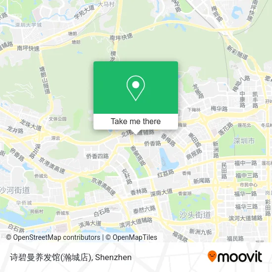诗碧曼养发馆(瀚城店) map