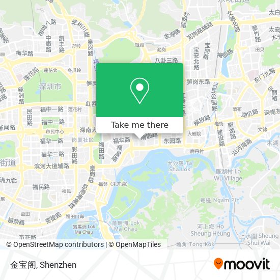 金宝阁 map