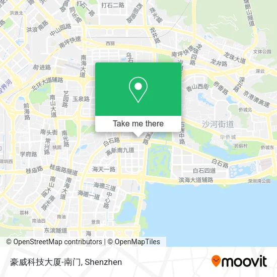 豪威科技大厦-南门 map