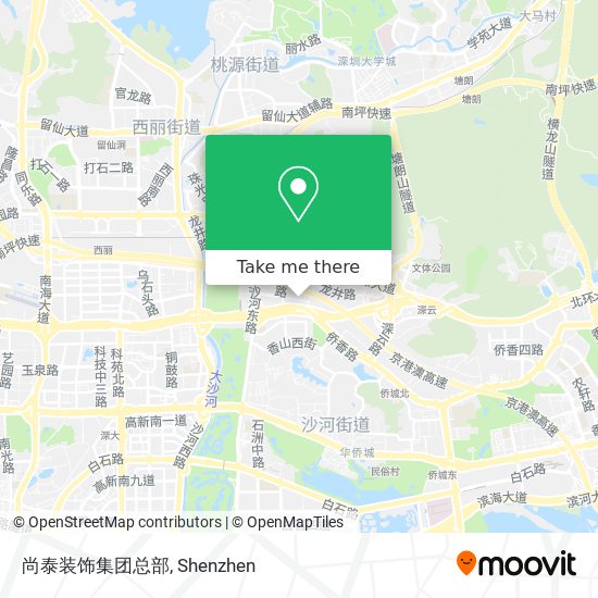 尚泰装饰集团总部 map