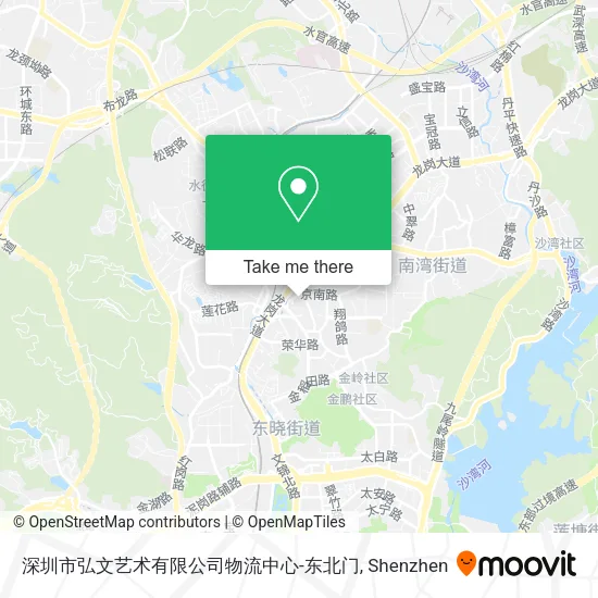 深圳市弘文艺术有限公司物流中心-东北门 map