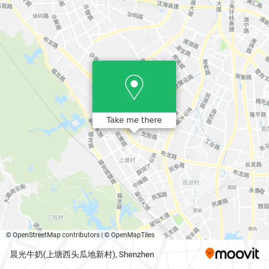 晨光牛奶(上塘西头瓜地新村) map