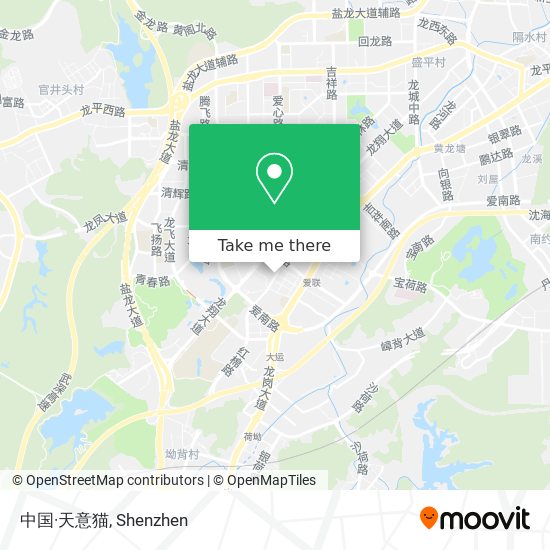 中国·天意猫 map