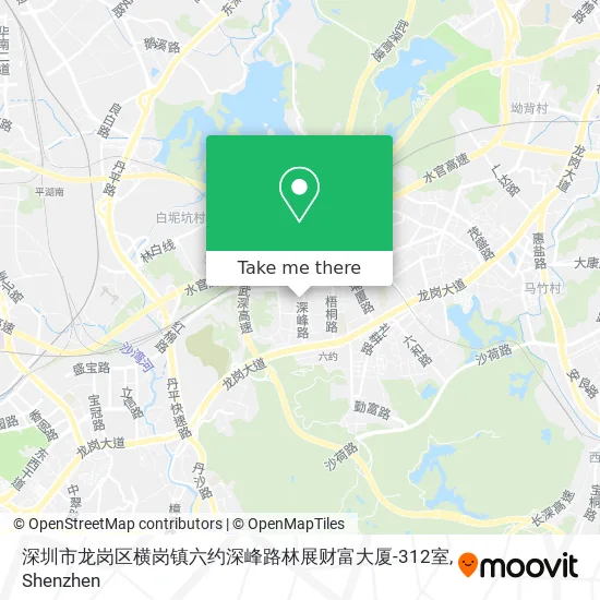 深圳市龙岗区横岗镇六约深峰路林展财富大厦-312室 map