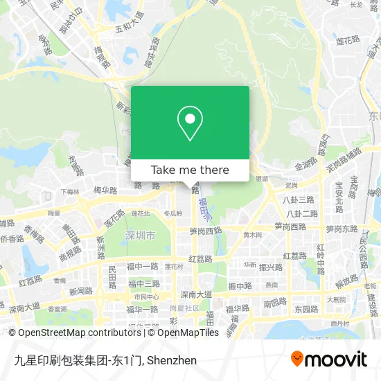 九星印刷包装集团-东1门 map