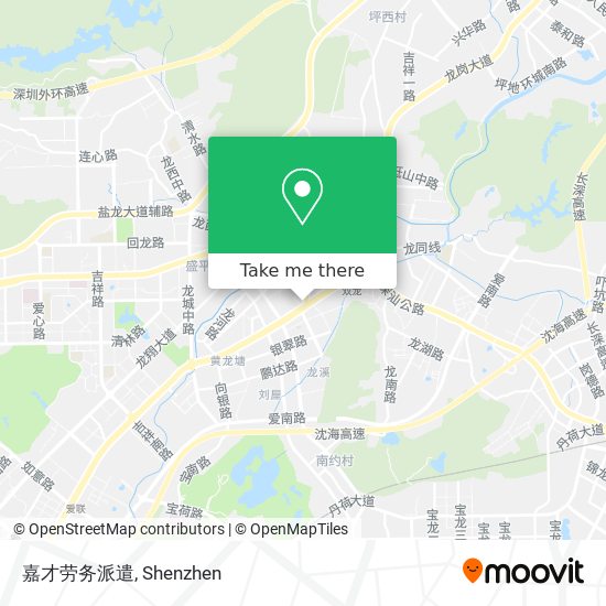 嘉才劳务派遣 map