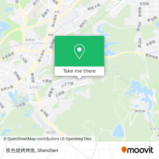 夜色烧烤烤鱼 map