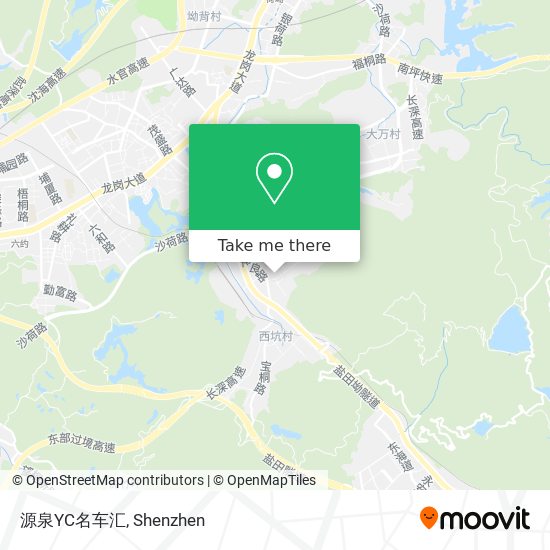 源泉YC名车汇 map