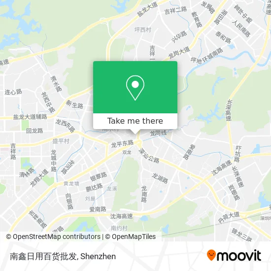 南鑫日用百货批发 map
