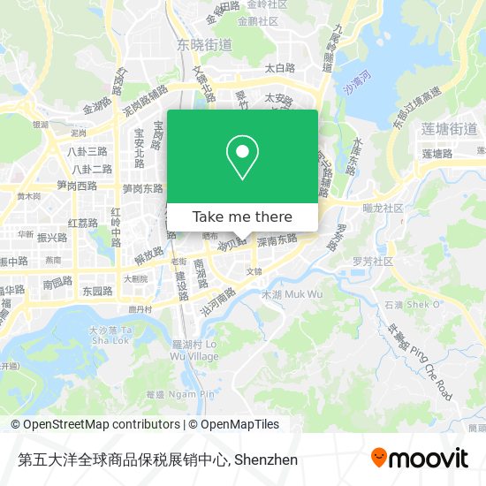 第五大洋全球商品保税展销中心 map