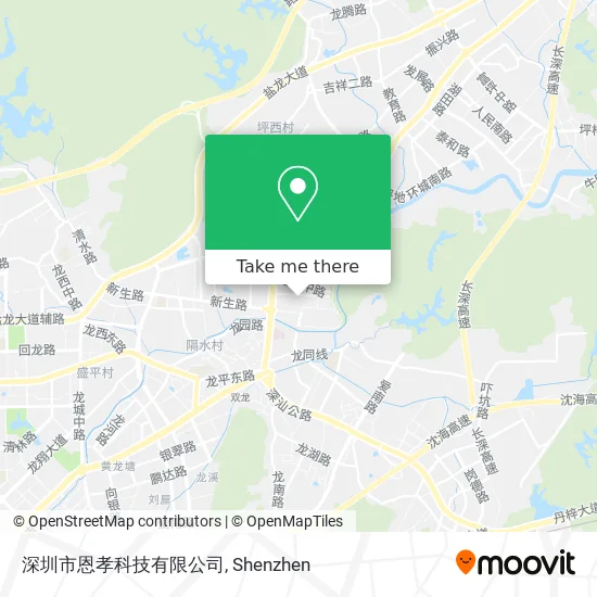 深圳市恩孝科技有限公司 map