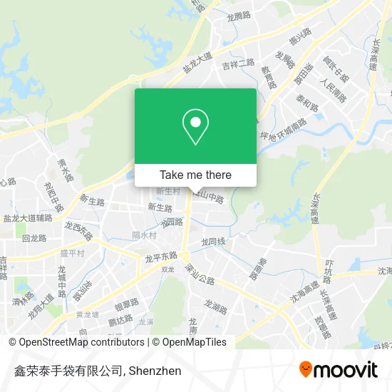 鑫荣泰手袋有限公司 map