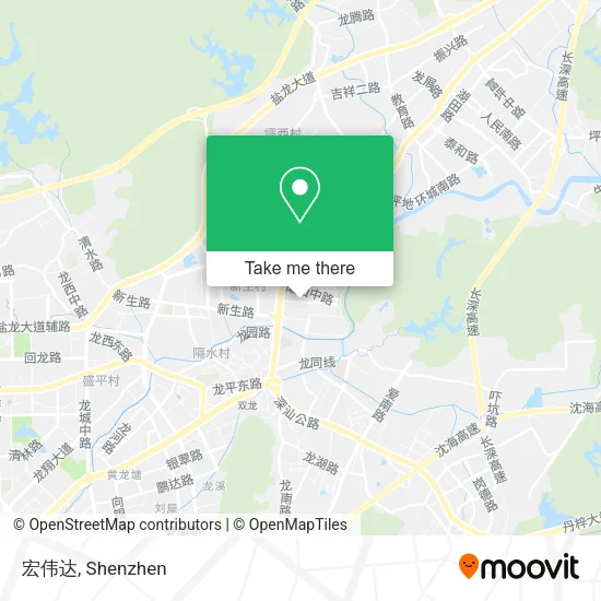 宏伟达 map