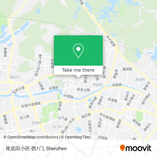 尾底田小区-西1门 map