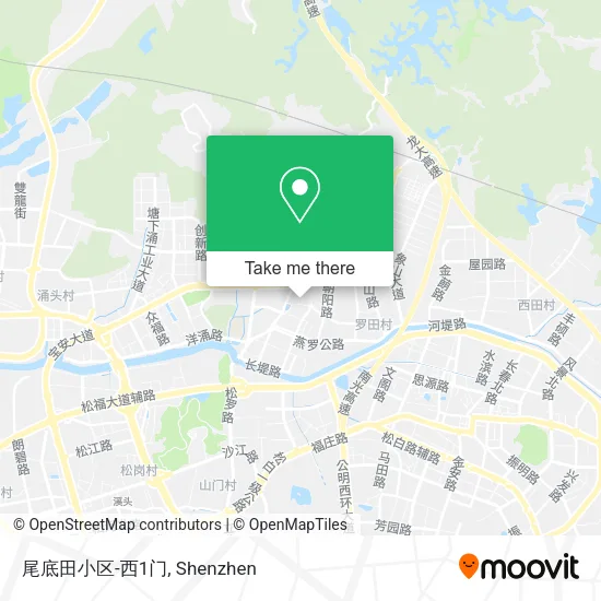 尾底田小区-西1门 map