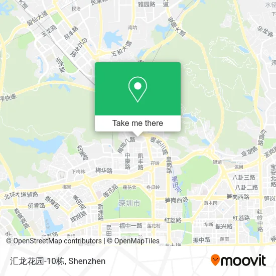 汇龙花园-10栋 map