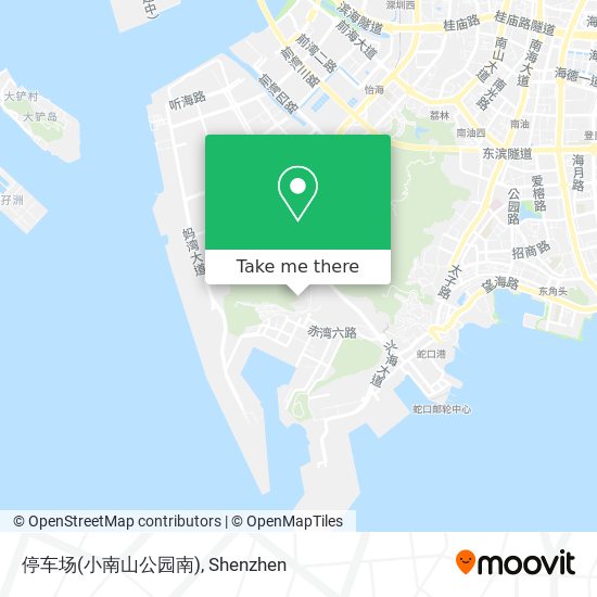 停车场(小南山公园南) map