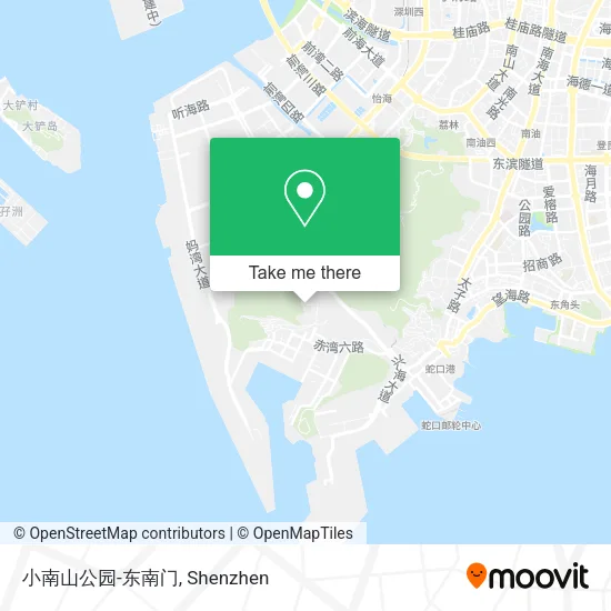 小南山公园-东南门 map