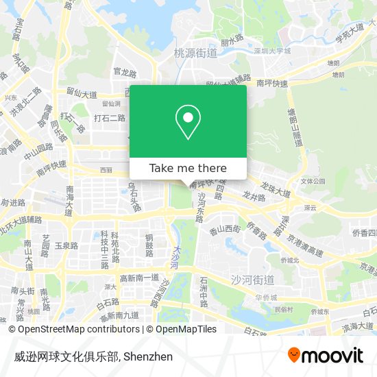 威逊网球文化俱乐部 map
