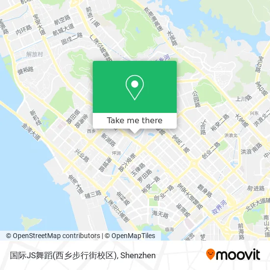 国际JS舞蹈(西乡步行街校区) map