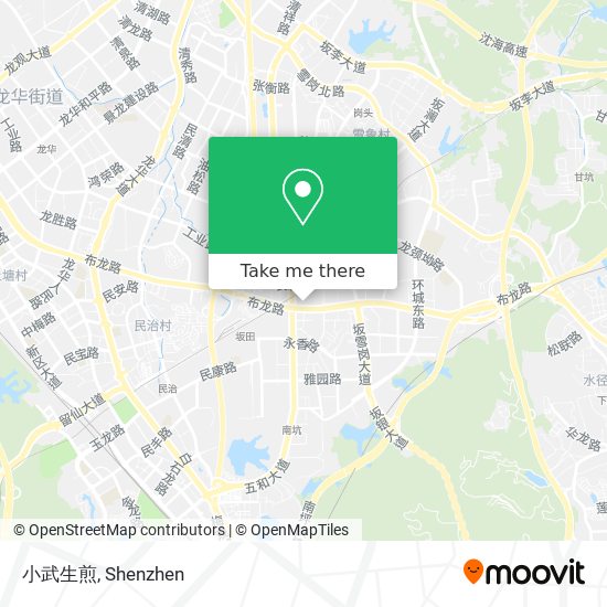 小武生煎 map