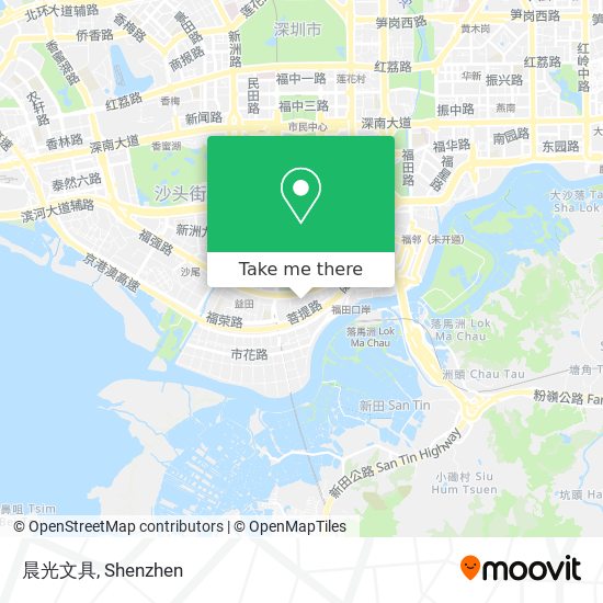 晨光文具 map