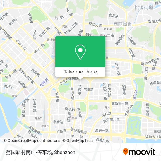 荔园新村南山-停车场 map