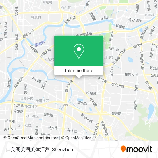 佳美阁美阁美体汗蒸 map